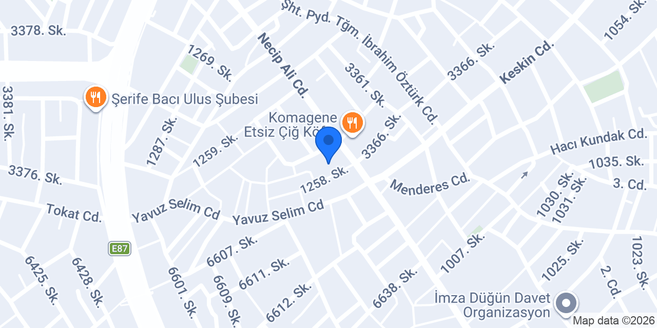 Akar halı yıkama konumu