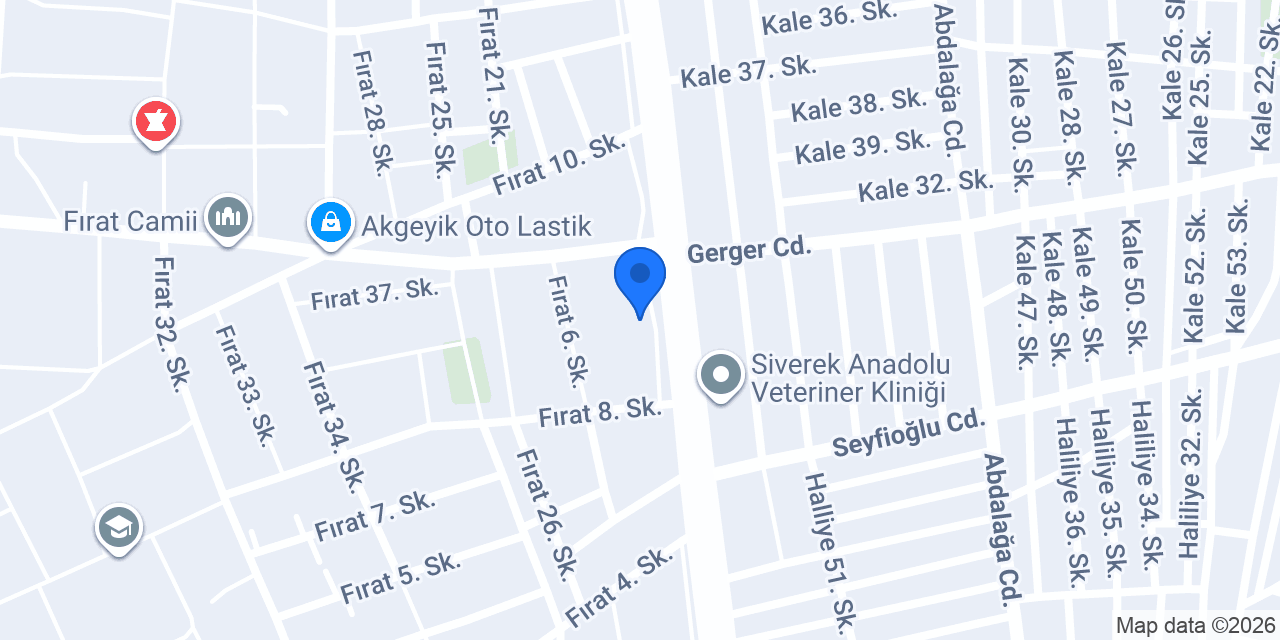 Merkez Halı Yıkama konumu