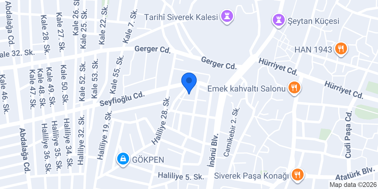 Özel Siverek Final Akademi Anadolu Lisesi konumu