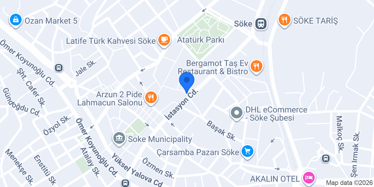 Gülçin Çeyiz konumu