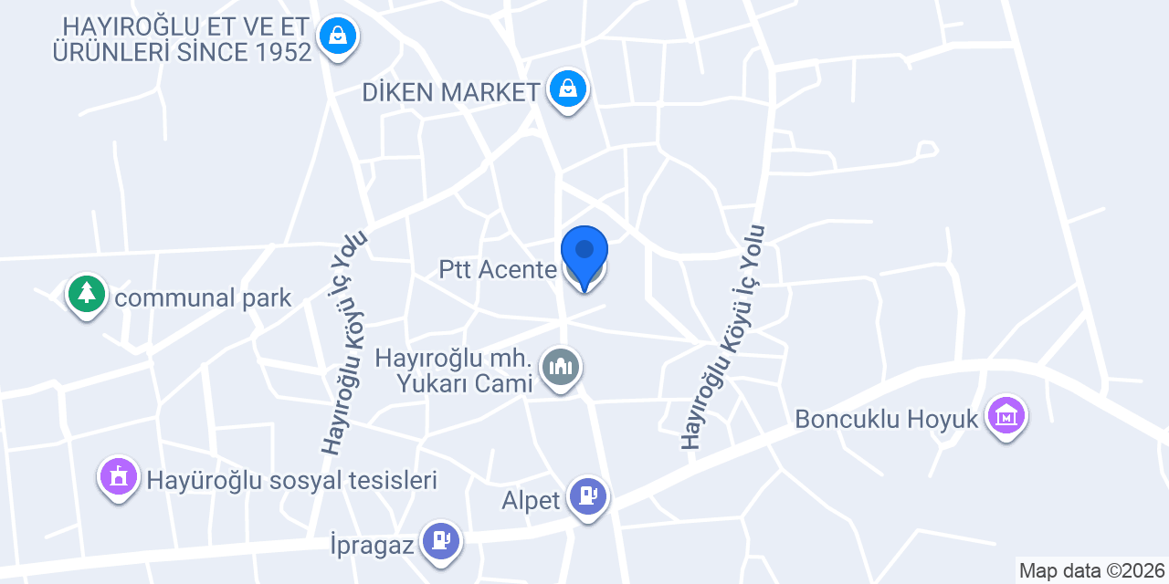 Ptt Acente konumu