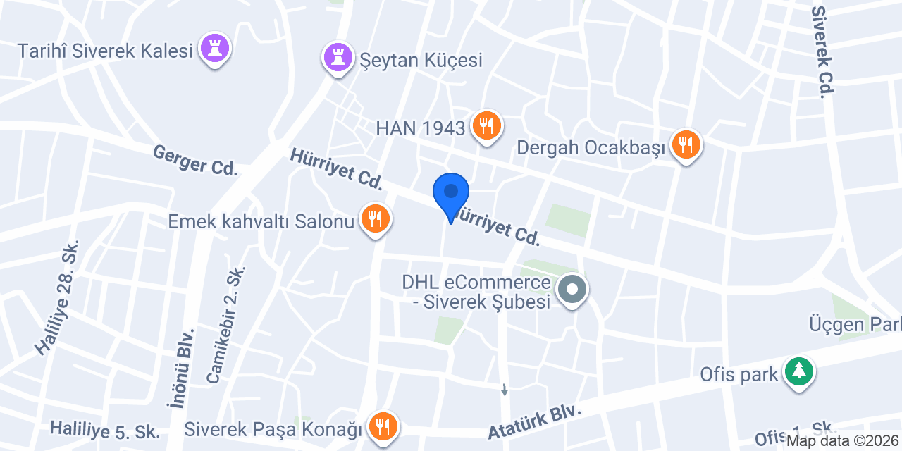 Çağdaş Matbaacılık konumu