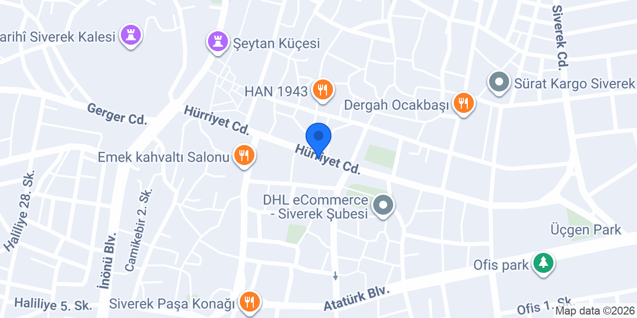 Siverek Taksi konumu