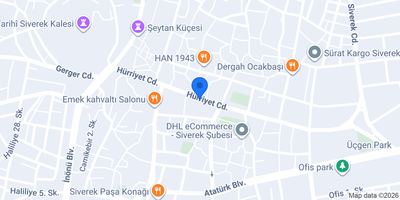 DenizBank Siverek Şubesi konumu