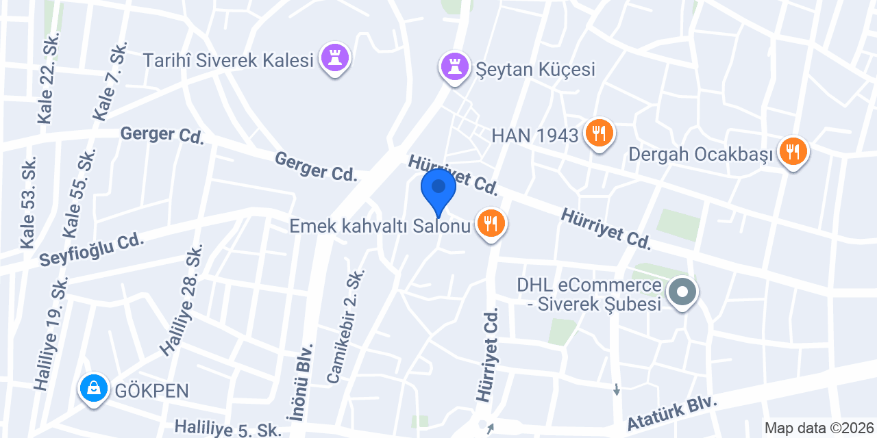 Mercan Konağı konumu
