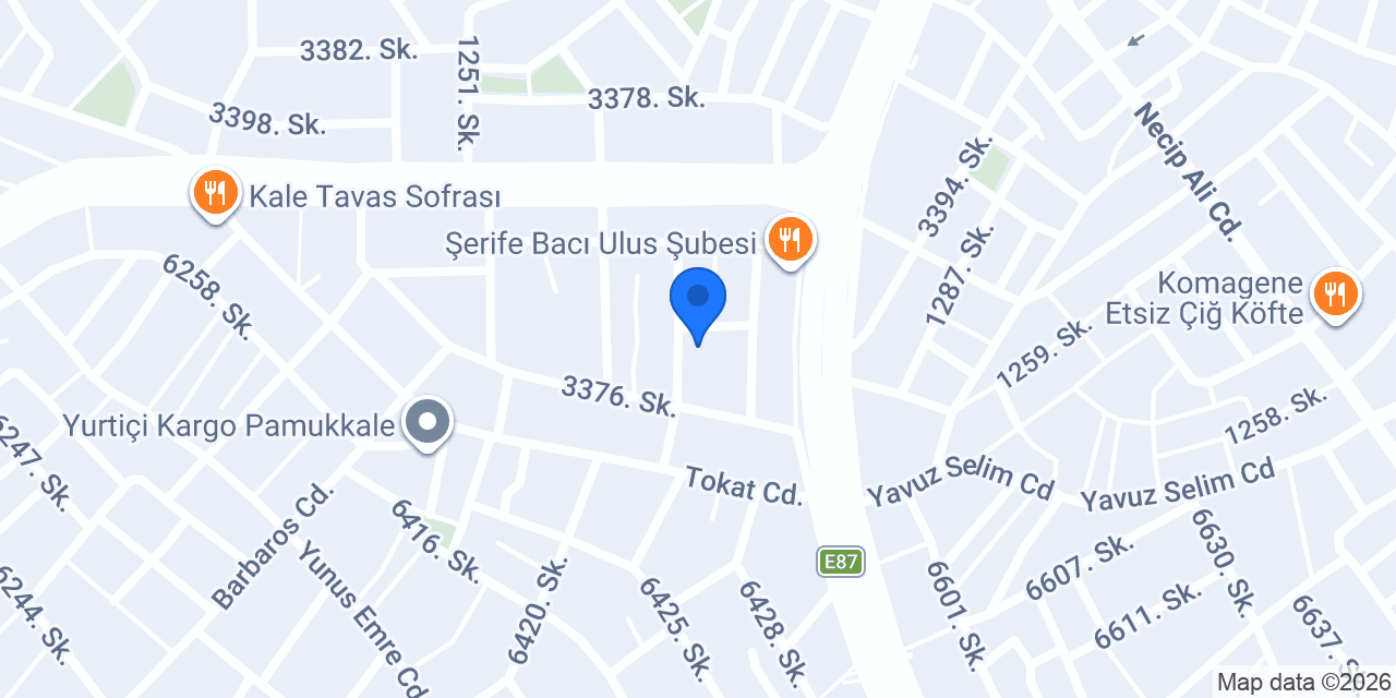 Dadaş Nakliyat konumu