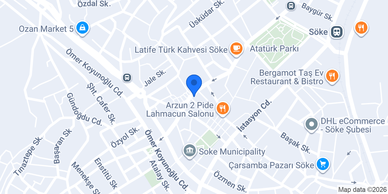 Garanti BBVA Söke Şubesi konumu
