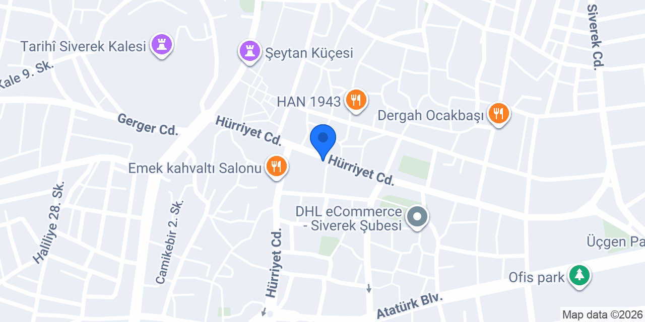 RTM Mimarlık Ve Mühendislik Ofisi konumu
