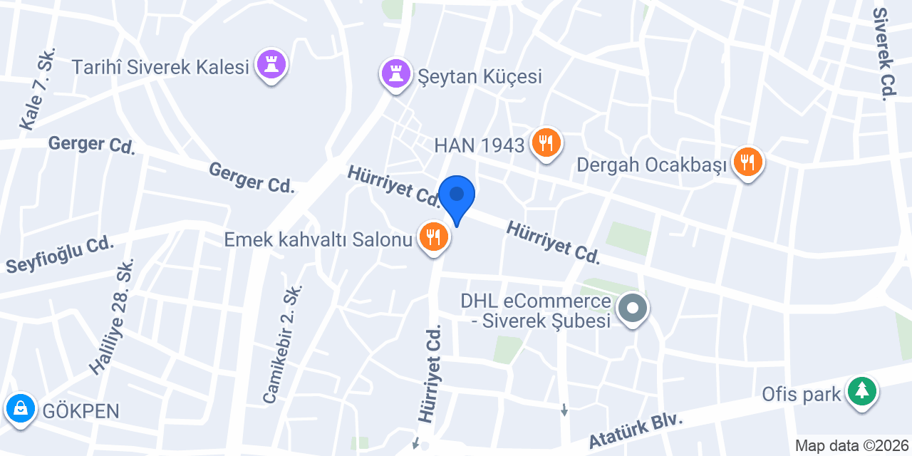 Siverek Özel Memet Sürücü kursu konumu