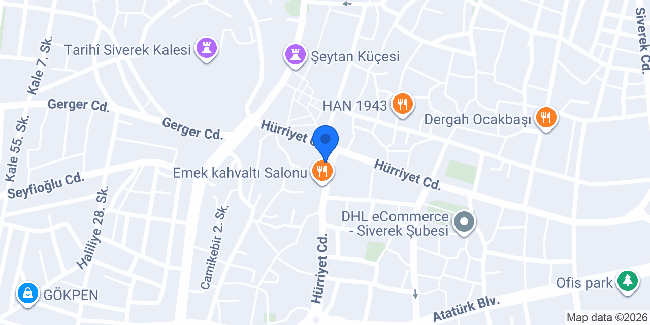 Tat Lokantası konumu