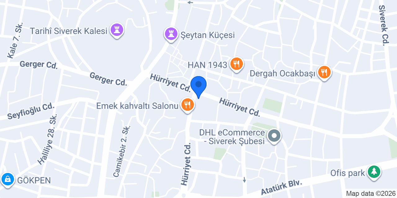 Siverek Sofrası konumu