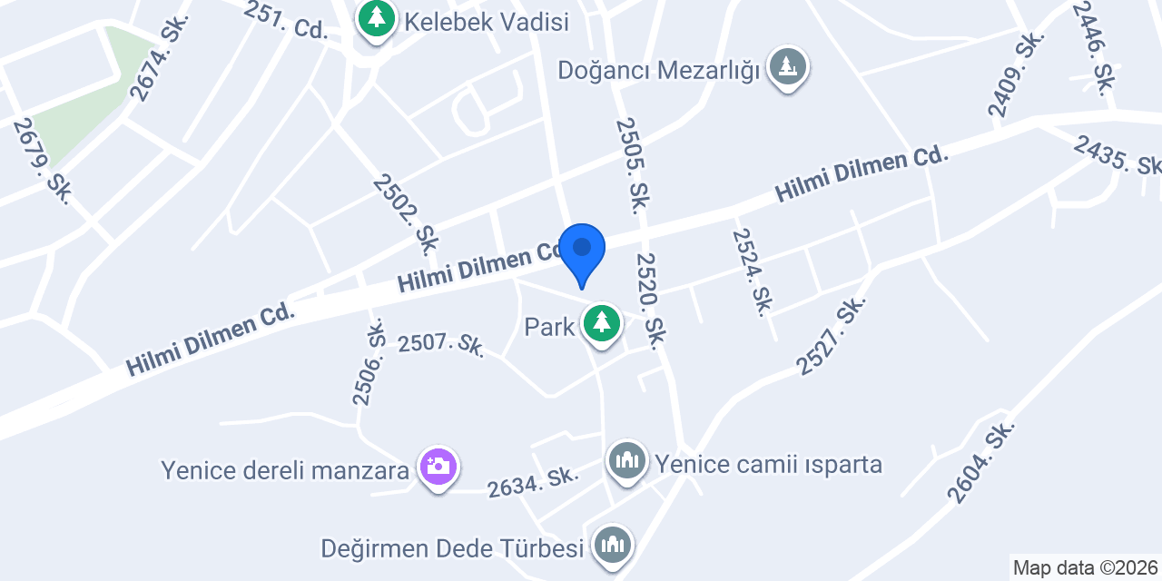Yenice Anaokulu konumu