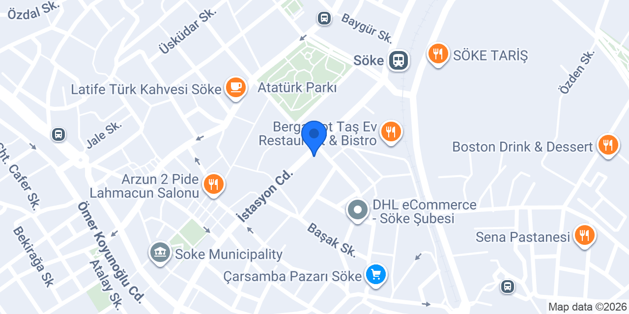 Bakırcılar Ticaret konumu