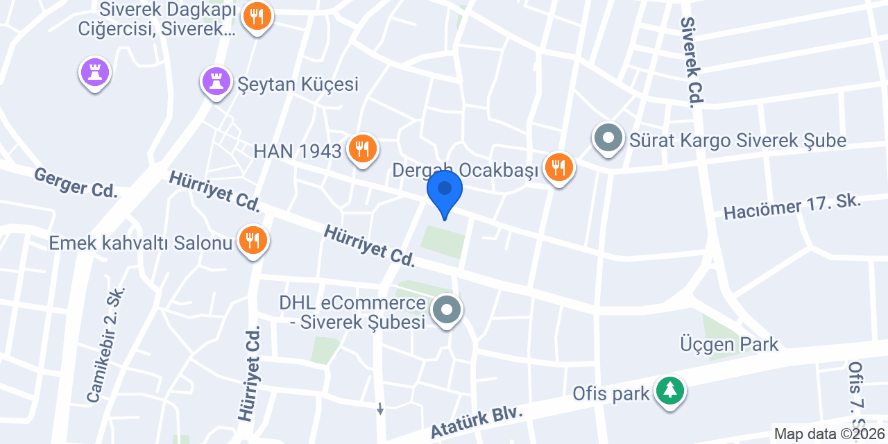 Siverek Ilçesi Sosyal Yardımlaşma Ve Dayanışma Vakfı konumu