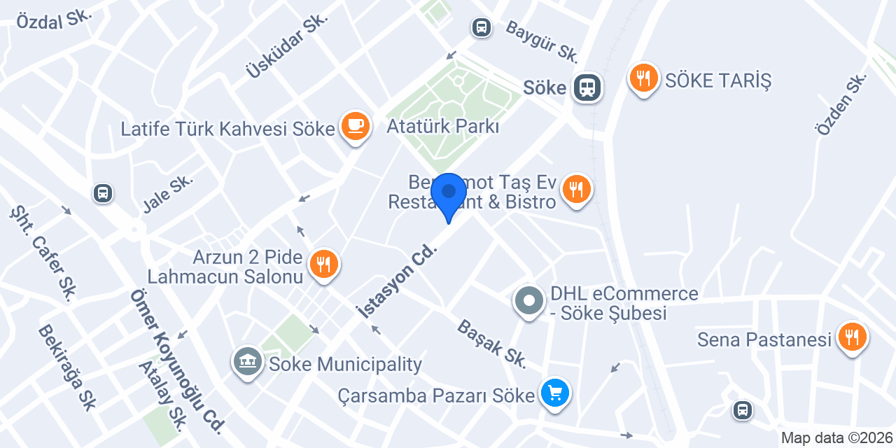 Konsept Söke Mağaza konumu