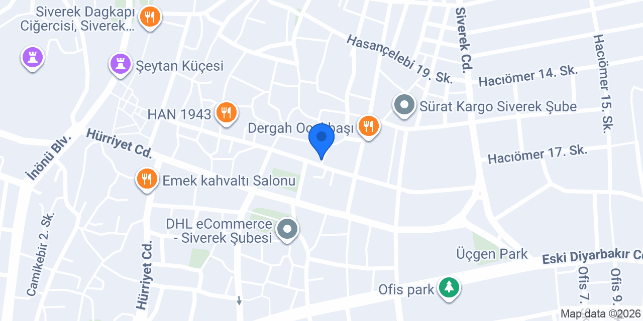 MAYTANTUNİSİVEREK konumu