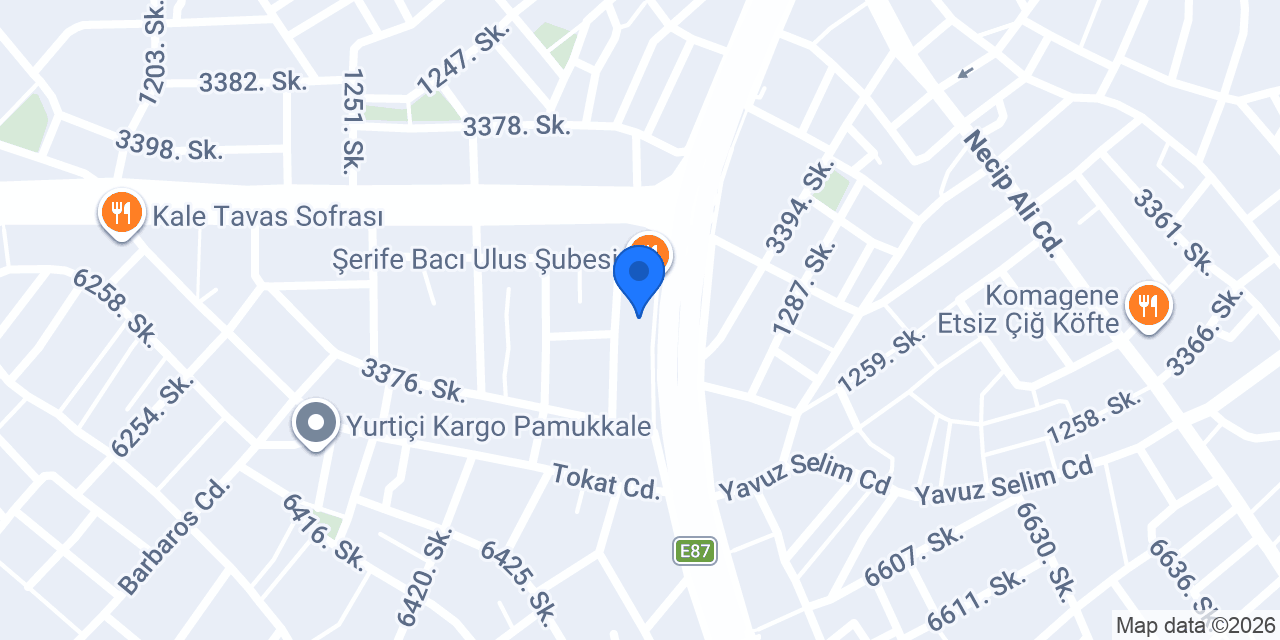 Şahin Motor konumu