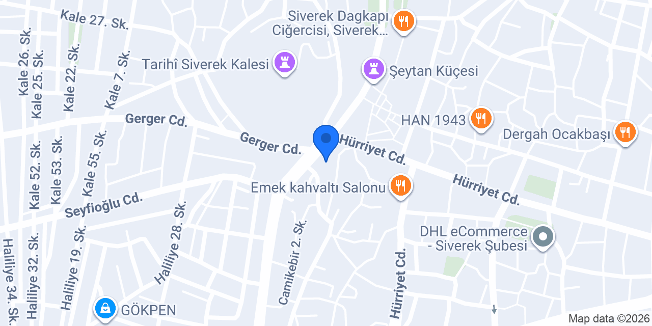 Fırınlı Hizmet Lokantası konumu