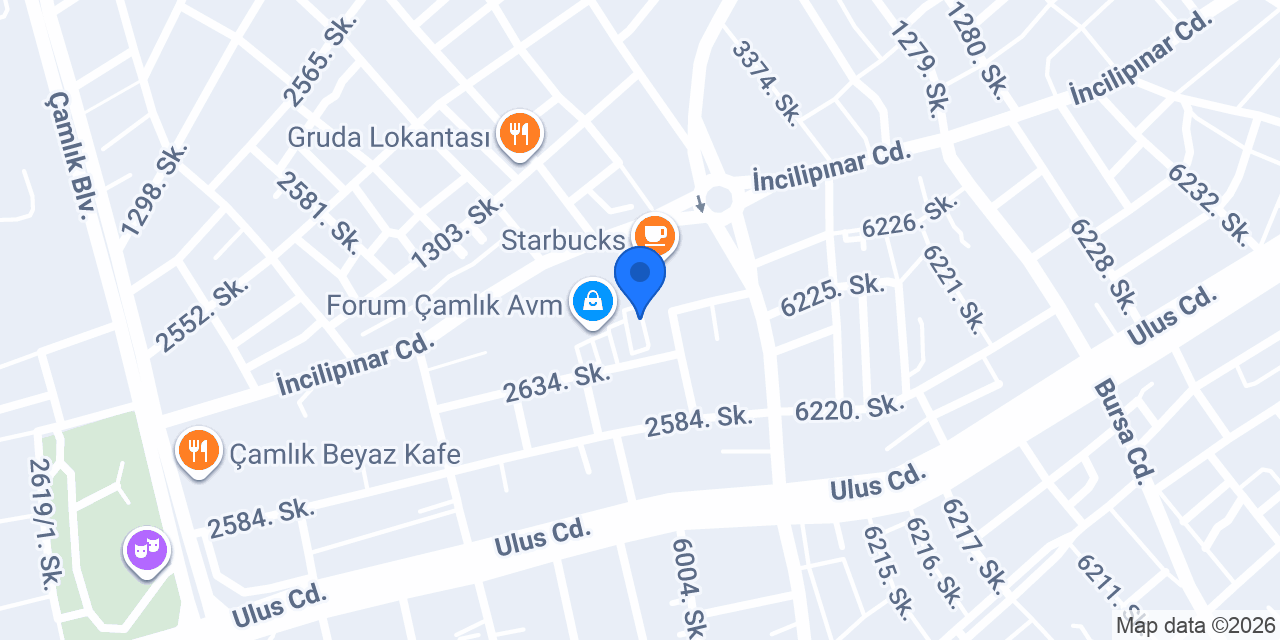 Altınbaş Forum Çamlık AVM konumu