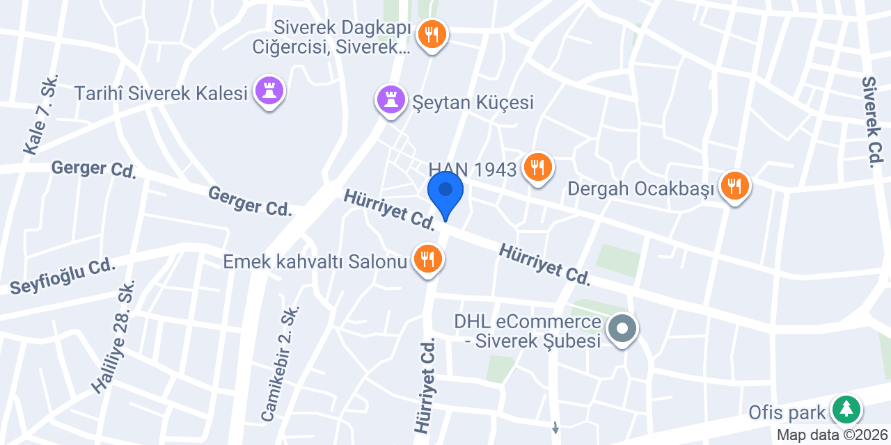Siverek Yanar Döner konumu