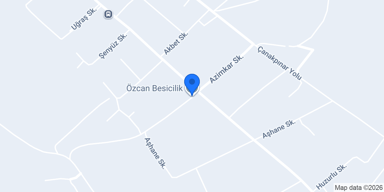 Özcan Besicilik konumu