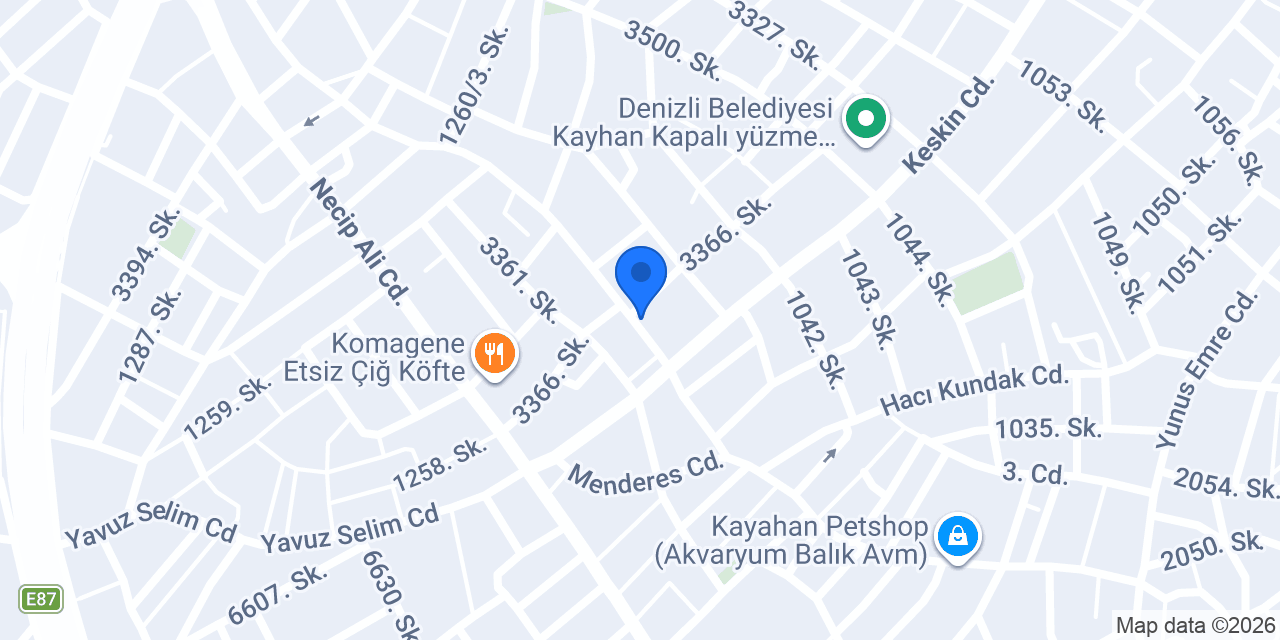 Ege toptan gıda konumu
