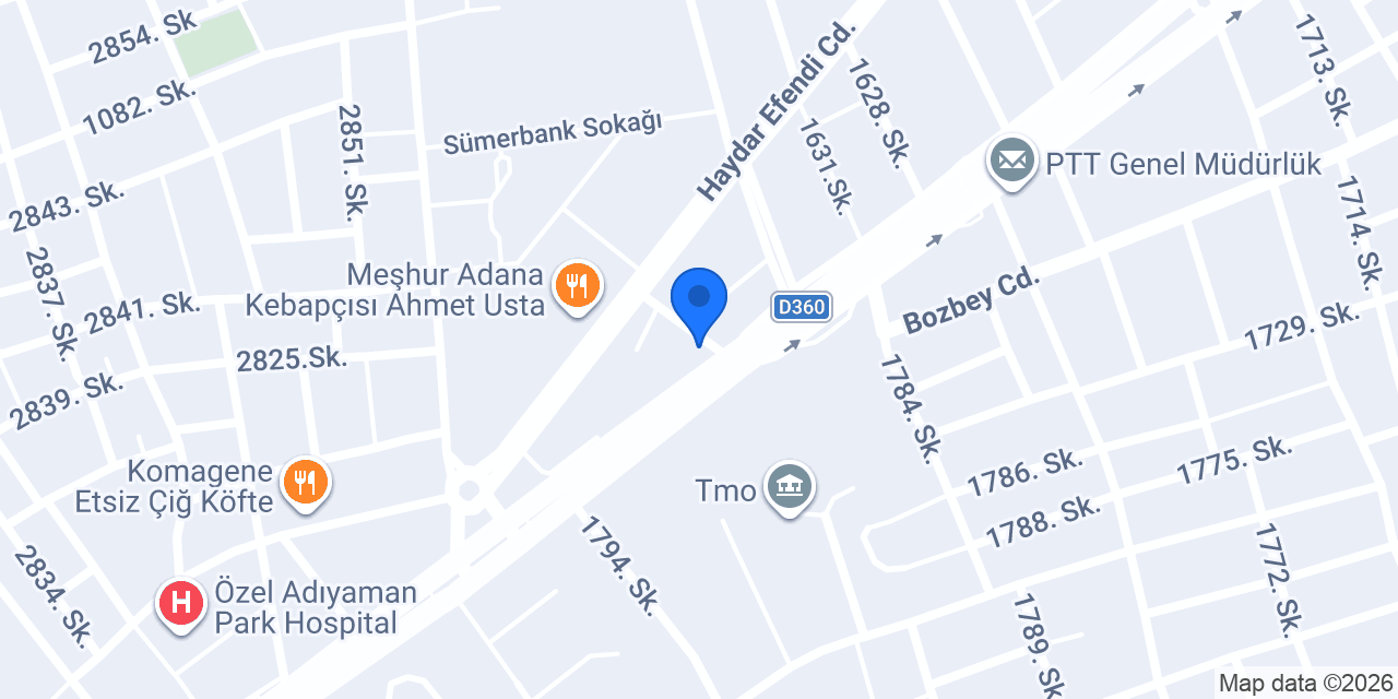 Güven Oto Lastik konumu