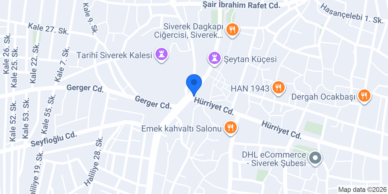 taksi siverek konumu