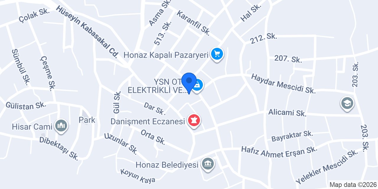 Marshall - Arıkan Ticaret konumu