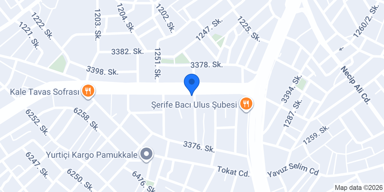 BAHAR RENT A CAR konumu