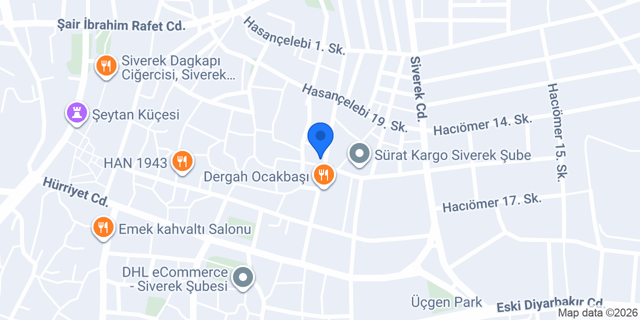 YILDIZ ET MARKET HUSEYIN USTA konumu