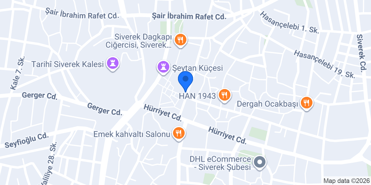 SİVEREK ENES TİCARET BEYAZ EŞYA konumu