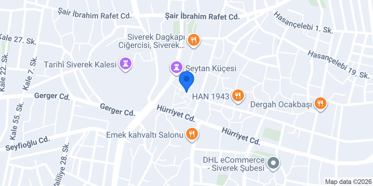 Burç kuyumcu siverek konumu