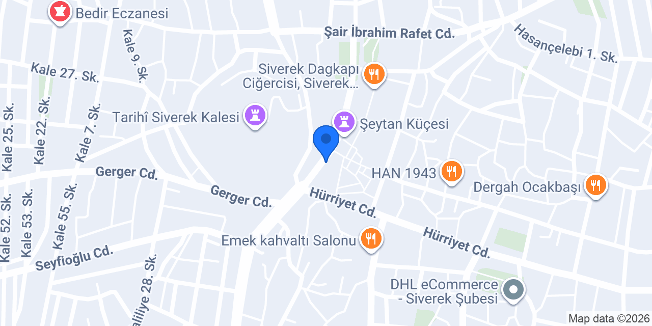Zehra Optik konumu
