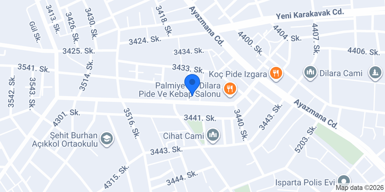 Zengin Market konumu