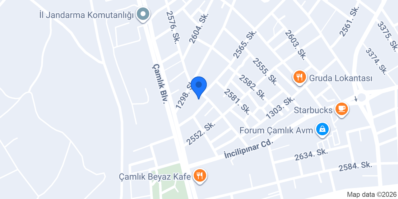 TunArt Seramik konumu