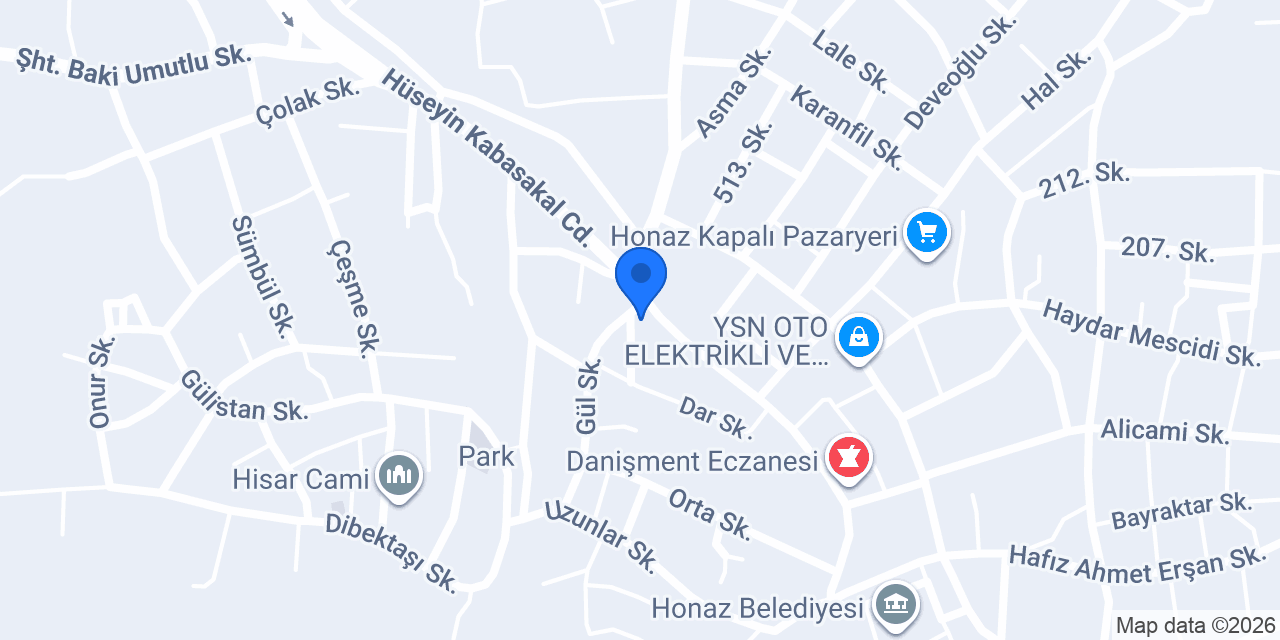Halkim Yapı Kimyasalları konumu