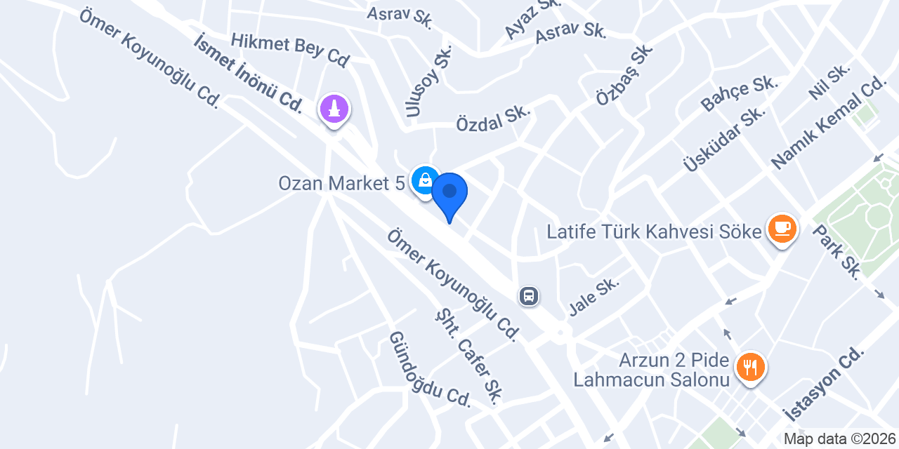 Yanar Hırdavat Boya YANAR TİCARET SÖKE konumu