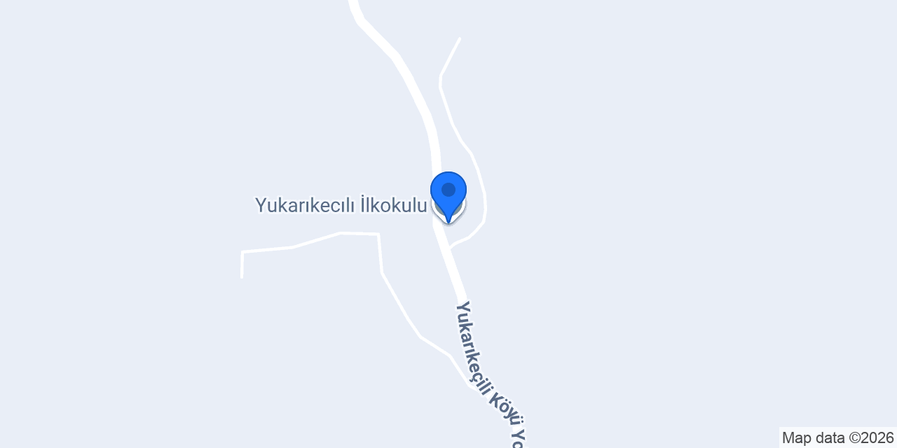 Yukarıkecılı İlkokulu konumu