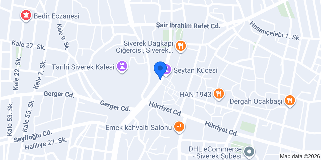 Akbank Siverek Şubesi konumu