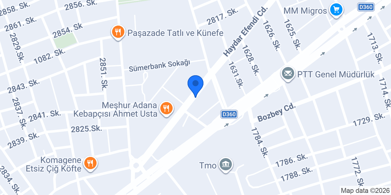 Bizim Büfe konumu