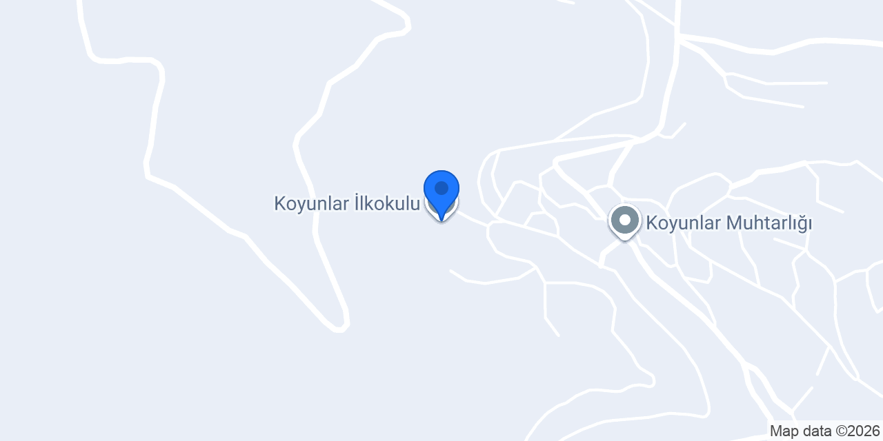 Koyunlar İlkokulu konumu