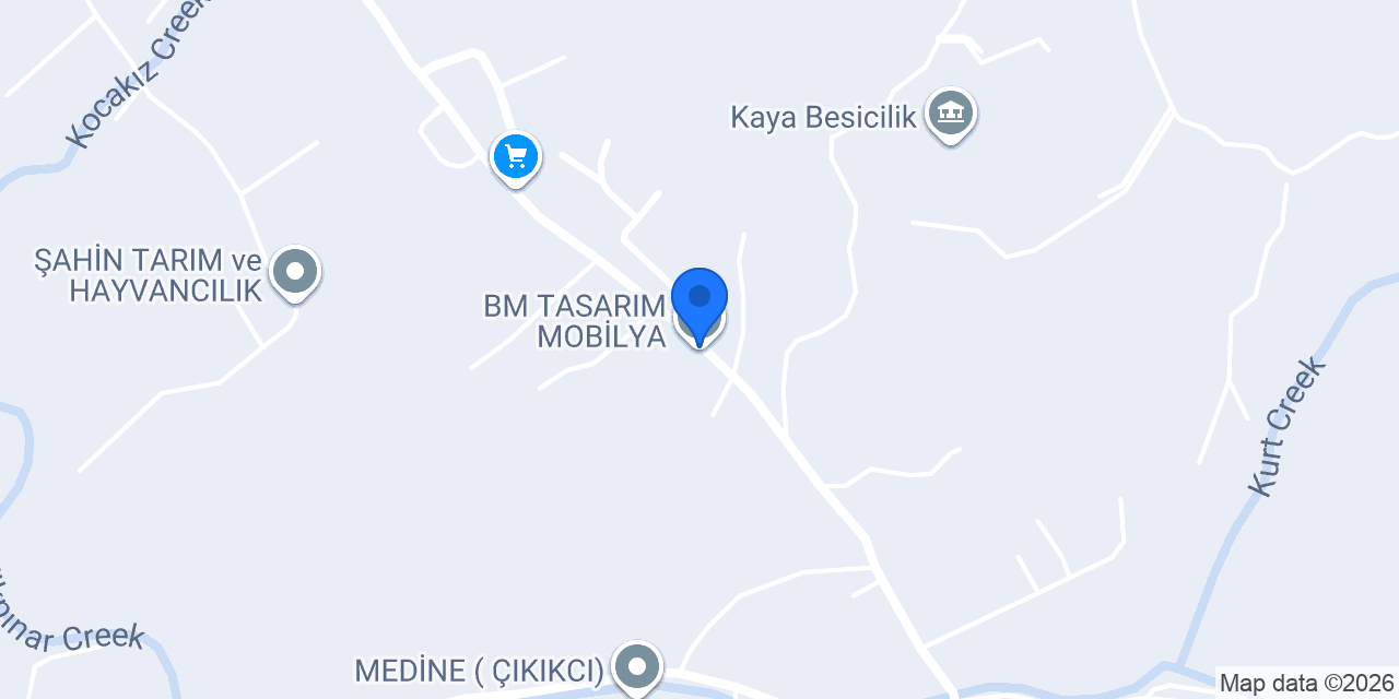 BM TASARIM MOBİLYA konumu