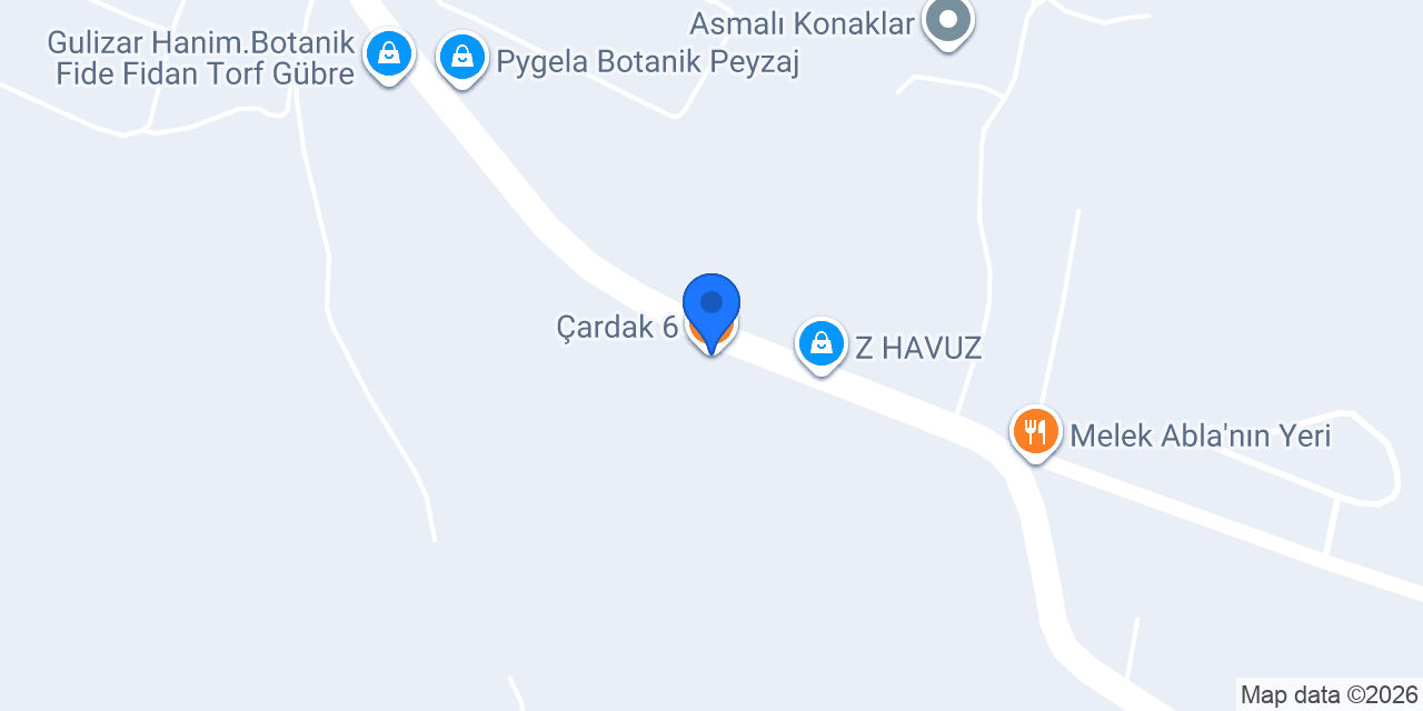 Çardak 6 konumu