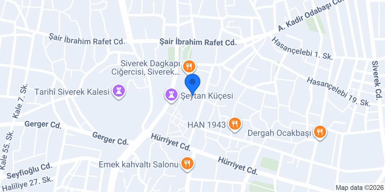 Keyf-i Âla Cafe konumu