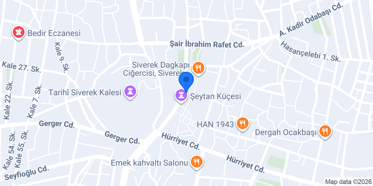 Özen Kuru Temizleme konumu