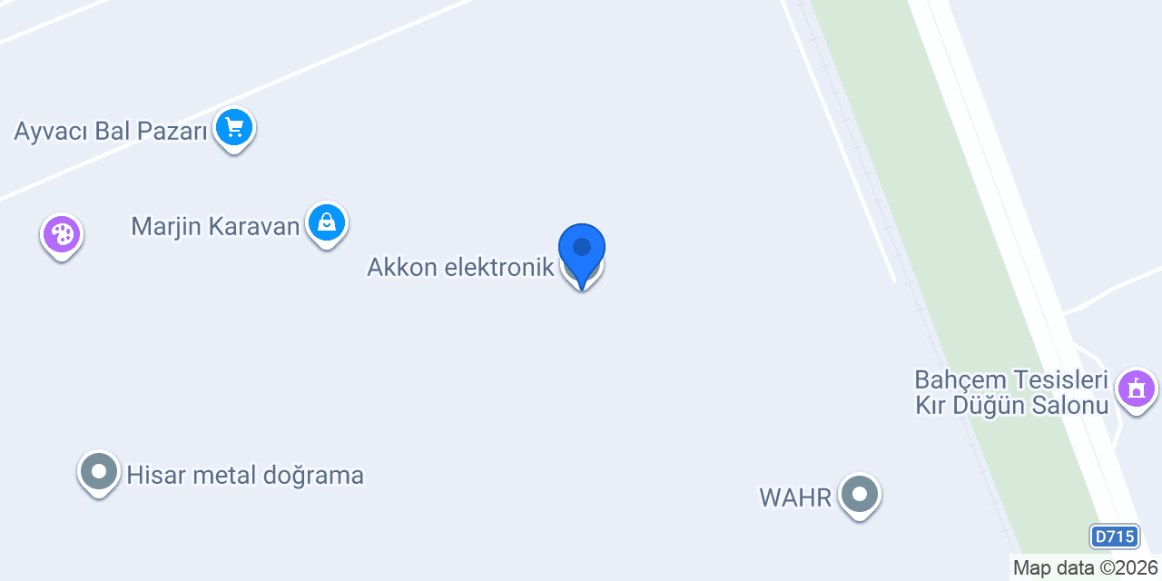 Akkon elektronik konumu