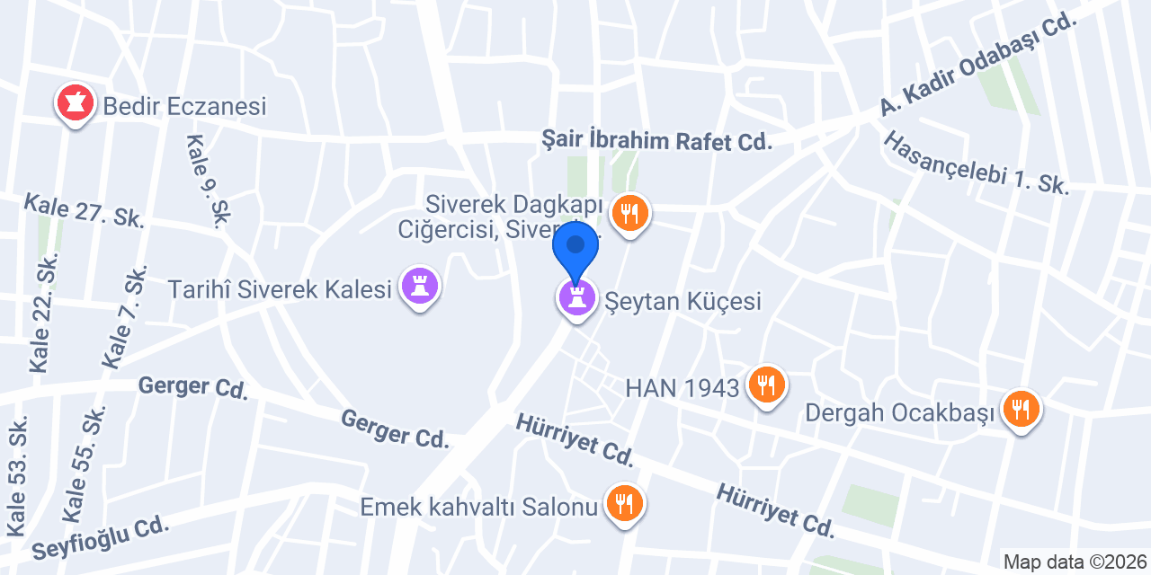 Kale Beyaz Et Dünyası konumu