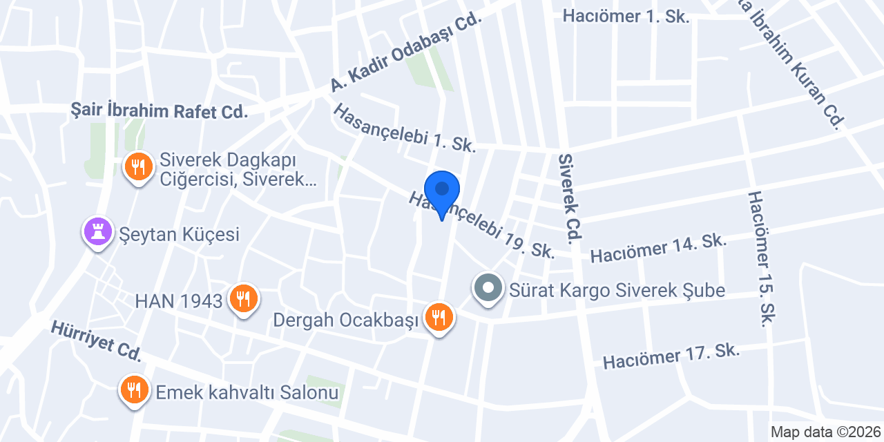 Keyfi traş kuaför salonu konumu