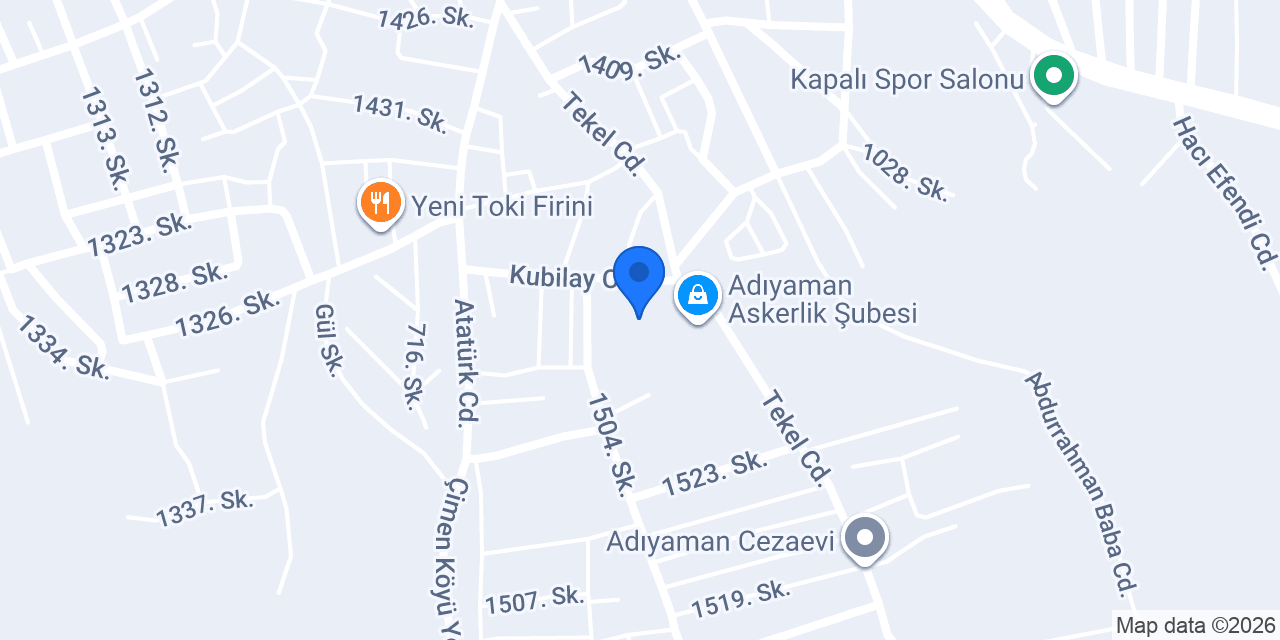 M&B AVİZE MAHMUT BAĞIR konumu